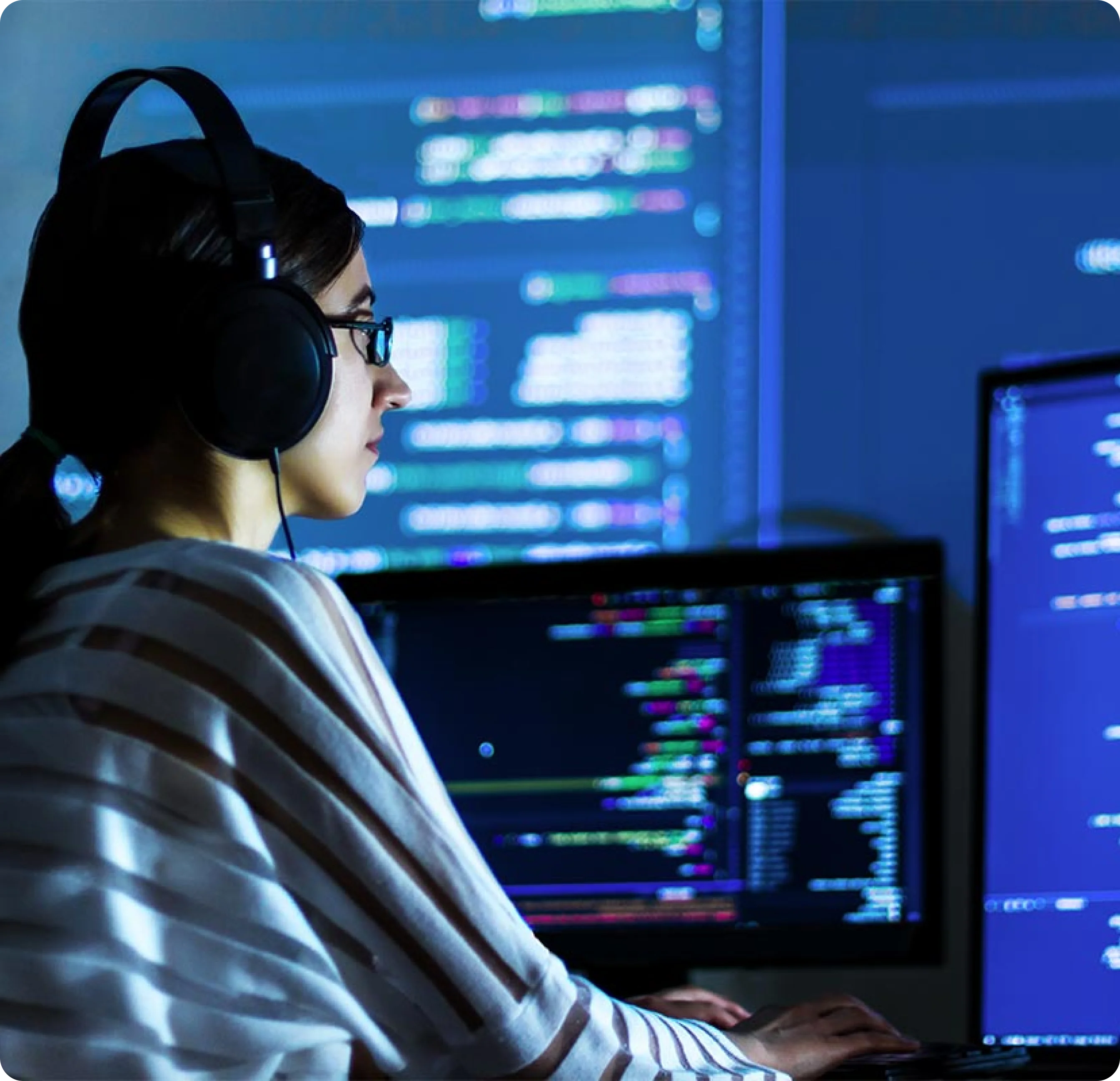 Student coding